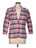 Rafaella Plaid Pink Blazer Size L - photo 1