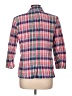 Rafaella Plaid Pink Blazer Size L - photo 2