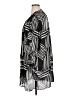 Ninety 100% Polyester Black Kimono Size 1X - photo 5