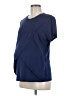 Unbranded Blue Short Sleeve Blouse Size M - photo 1