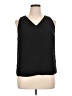 Nine West 100% Polyester Black Sleeveless Top Size XL - photo 1