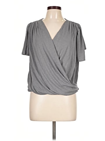 Green Envelope Short Sleeve Top (view 1)