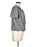 Green Envelope Gray Short Sleeve Top Size L - photo 4