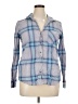 Eddie Bauer Plaid Blue Long Sleeve Button-Down Shirt Size XL (tall) - photo 1