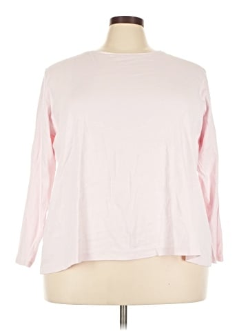 Croft & Barrow 3/4 Sleeve T-Shirt (view 1)