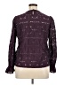 Unbranded Purple Long Sleeve Blouse Size XL - photo 2