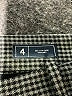 Gap Houndstooth Gray Dress Pants Size 4 - photo 4