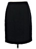 J.Crew 100% Wool Solid Black Wool Skirt Size 8 - photo 2