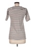 Fenn Wright Manson Stripes Brown Short Sleeve Turtleneck Size M - photo 1