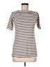 Fenn Wright Manson Stripes Brown Short Sleeve Turtleneck Size M - photo 2