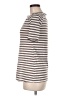 Fenn Wright Manson Stripes Brown Short Sleeve Turtleneck Size M - photo 4