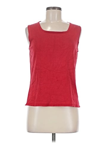 Due Per Due Sleeveless T-Shirt (view 1)