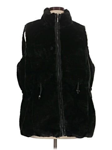 Catherine Malandrino Faux Fur Vest (view 1)