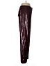 Halston 100% Polyester Metallic Burgundy Casual Pants Size 10 - photo 4