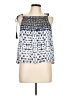 BB Dakota 100% Rayon Blue Sleeveless Blouse Size L - photo 1