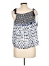 BB Dakota 100% Rayon Blue Sleeveless Blouse Size L - photo 2