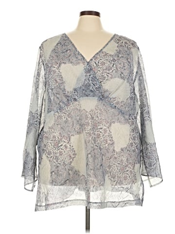 Avenue 3/4 Sleeve Blouse (view 1)