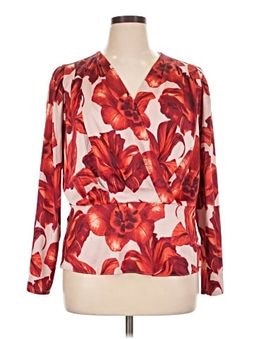 INC International Concepts Long Sleeve Blouse (view 1)