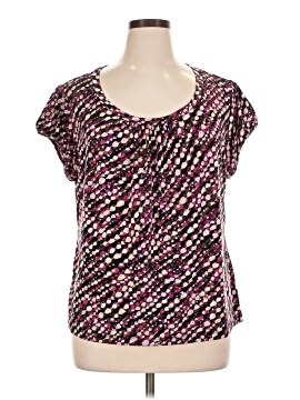 Worthington Short Sleeve Blouse