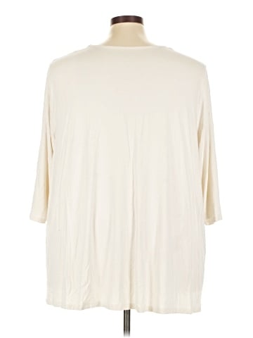 Jessica London 3/4 Sleeve Top (view 2)