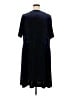 Lands' End Solid Black Casual Dress Size 2X - photo 2