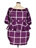 Unbranded Argyle Purple Cocktail Dress Size 4X - photo 1