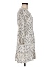 Mango Print Ivory Casual Dress Size M (estimated) - photo 4