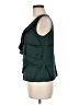 Talbots 100% Silk Green Sleeveless Silk Top Size 6 - photo 5