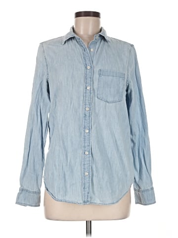 Gap Long Sleeve Button-Down Shirt (view 1)