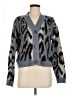 Buffalo by David Bitton Animal Print Gray Cardigan Size M - photo 1