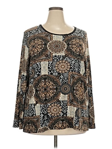 Erin London Long Sleeve Blouse (view 1)