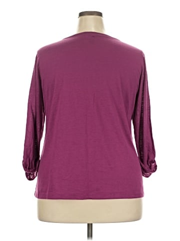 Style&Co 3/4 Sleeve Blouse (view 2)