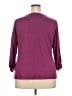 Style&Co Purple 3/4 Sleeve Blouse Size 2X - photo 2