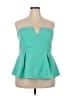 City Chic Teal Sleeveless Blouse Size 18 Plus (M) - photo 1