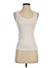 Three Dots 100% Cotton Ivory Tank Top Size S - photo 1