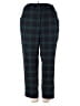 Talbots Plaid Green Casual Pants Size 24 - photo 1