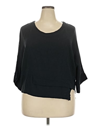 MADE IN ITALY 3/4 Sleeve Top (view 1)