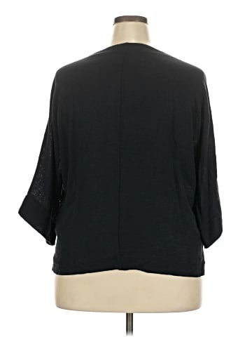 MADE IN ITALY 3/4 Sleeve Top (view 2)