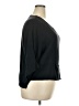 MADE IN ITALY Black 3/4 Sleeve Top Size 2X (estimated) - photo 4