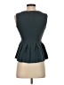 Deletta Teal Sleeveless Blouse Size S - photo 2