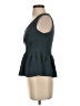 Deletta Teal Sleeveless Blouse Size S - photo 5