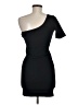 Zara Solid Black Cocktail Dress Size M - photo 2