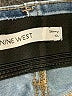 Nine West Solid Blue Jeans Size 10 - photo 7