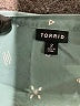 Torrid 100% Rayon Teal Long Sleeve Blouse Size 2X Plus (2) - photo 7
