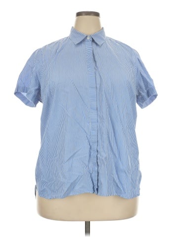Lands' End Short Sleeve Button-Down Shirt (view 1)