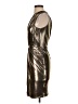 H&M Metallic Silver Cocktail Dress Size 2 - photo 5