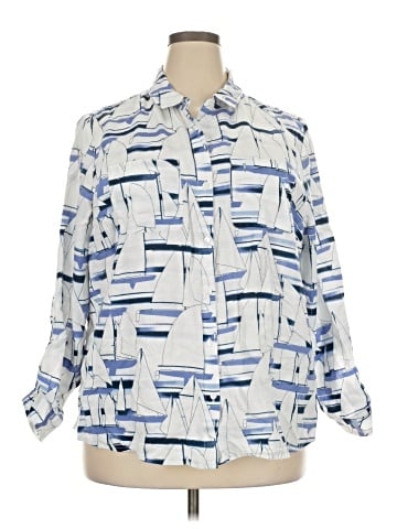 Charter Club Long Sleeve Blouse (view 1)