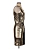 H&M Metallic Silver Cocktail Dress Size 2 - photo 4