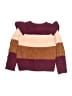 Amazon Essentials Color Block Burgundy Pullover Sweater Size 4T - photo 2