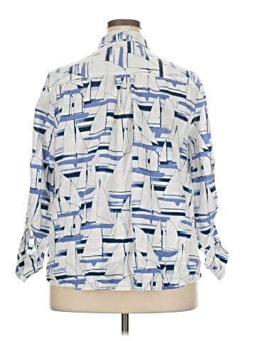 Charter Club Long Sleeve Blouse (view 2)